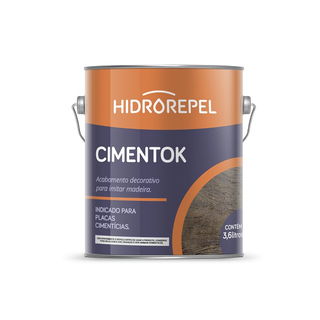 Gel Envelhecedor Cimentok Hidrorepel Nogueira 3,6 Litros