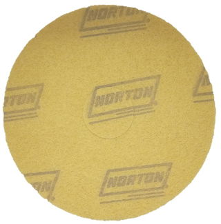 Disco Piso Polidor Norton Saint-Gobain Amarelo 350 mm