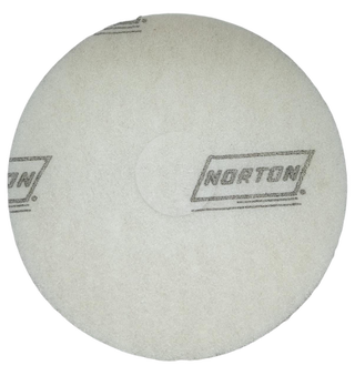 Disco Piso Lustrador Norton Saint-Gobain Branco 350 mm